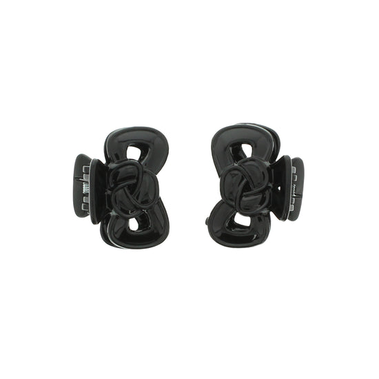 3.5cm Mini Bow with Knot Hair Claw Clips