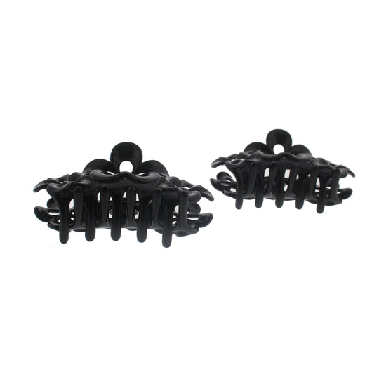 9cm Triple Flower Hair Claw Clips