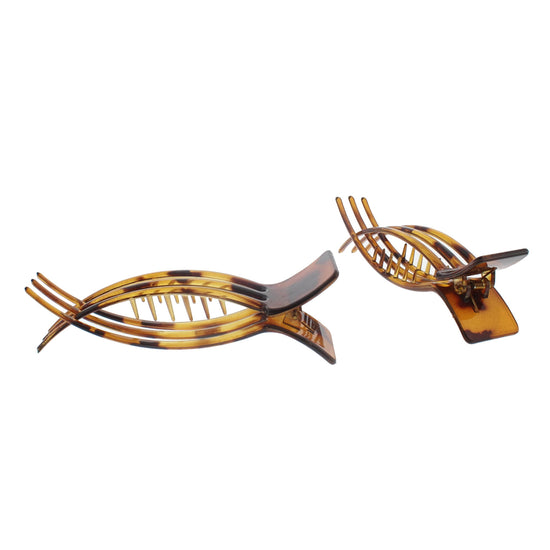 13cm Tortoiseshell Hair Claw Clips