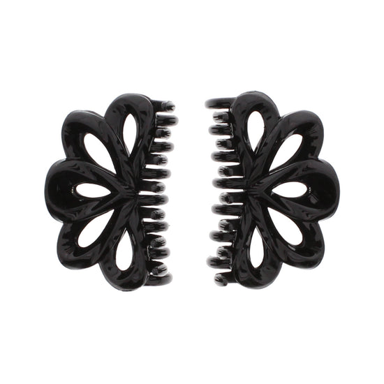 6cm Black Hair Claw Clips