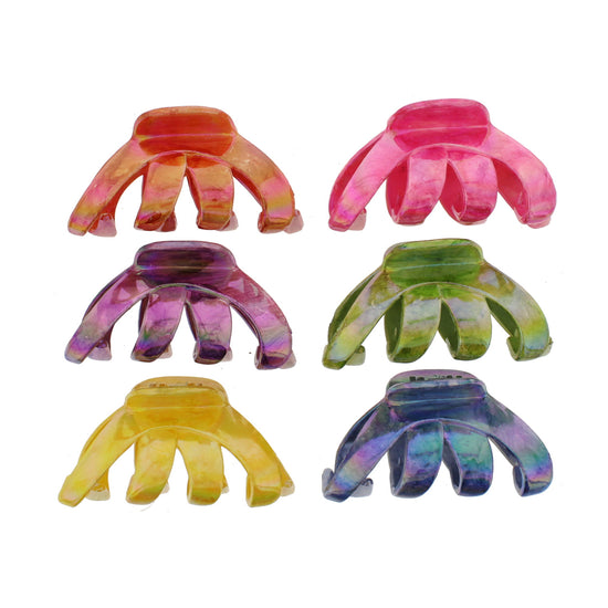 8.5cm Shaded AB Octopus Claw Hair Clips