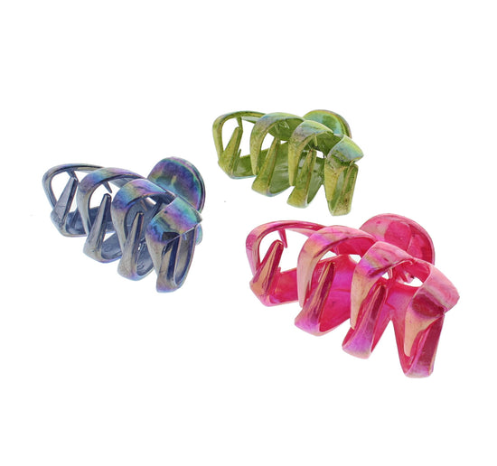 8.5cm Shaded AB Octopus Claw Hair Clips