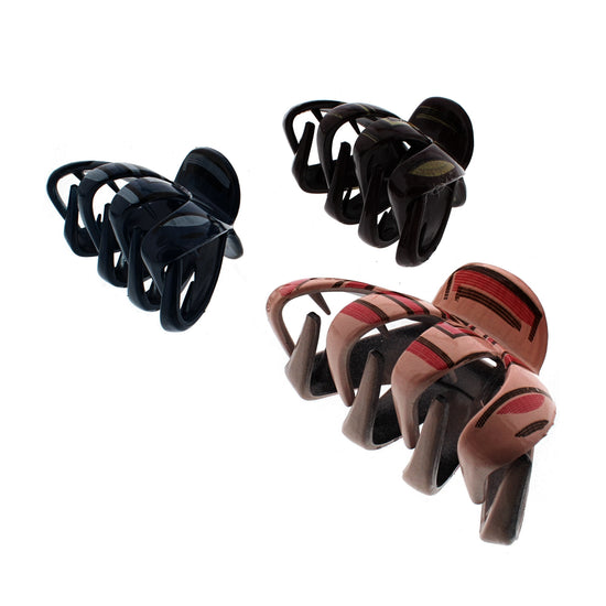 8.5cm Square Pattern Octopus Claw Hair Clips