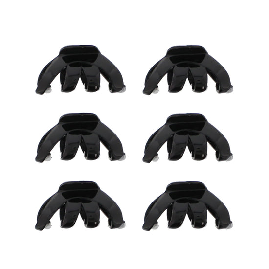 6.5cm Black Octopus Claw Hair Clips