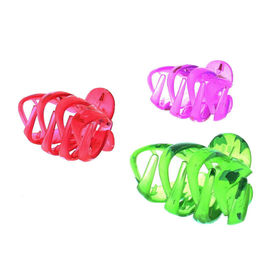 6.5cm Paintsplash Octopus Hair Claw Clips