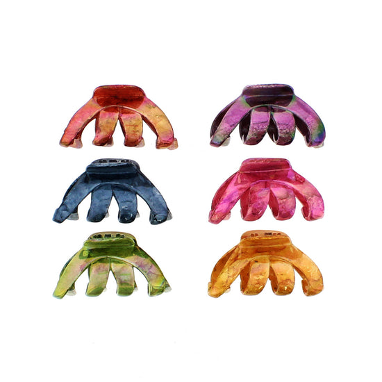 6.5cm Patterned Octopus Claw Hair Clips