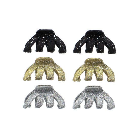 6.5cm Patterned Octopus Claw Hair Clips