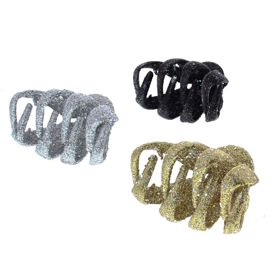 6.5cm Patterned Octopus Claw Hair Clips