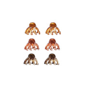 4.2cm Translucent Leopard Print Octopus Clamps