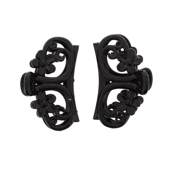 9cm Flower Hair Claw Clips