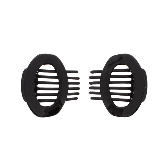 6.5cm Black Oval Clamp