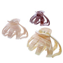 8cm Brown Shades Octopus Hair Claw Clips