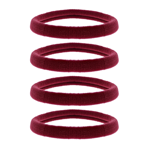 Card of Four 7cm Very Large Jersey Endless Elastics/ Ponios
