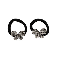 Card of Two 5cm Jersey Endless Hair Elastics/ Ponios