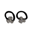Card of Two 5cm Jersey Endless Hair Elastics/ Ponios