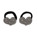 Card of Two 5cm Jersey Endless Hair Elastics/ Ponios