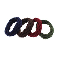 Elasticated Ribbed Soft Hair Ponios