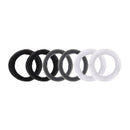 Card of 6 Soft  Hair Ponios Elastic
