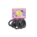 Card of 6 Soft  Hair Ponios Elastic