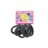 Card of 6 Soft  Hair Ponios Elastic