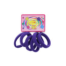 Card of 6 Soft  Hair Ponios Elastic