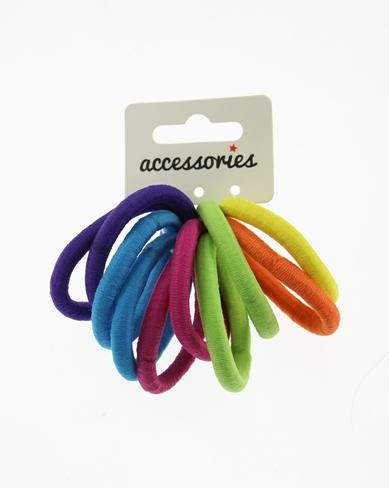 10 on a Card Thick Metal Free Elastics