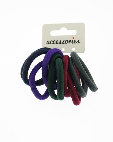 10 on a Card Thick Metal Free Elastics