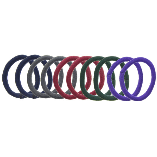 10 on a Card Thick Metal Free Elastics