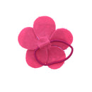 Large Flat Sequin Flowers Hair Clip on Elastic