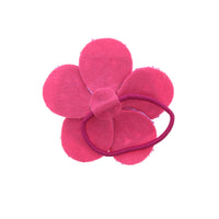 Large Flat Sequin Flowers Hair Clip on Elastic