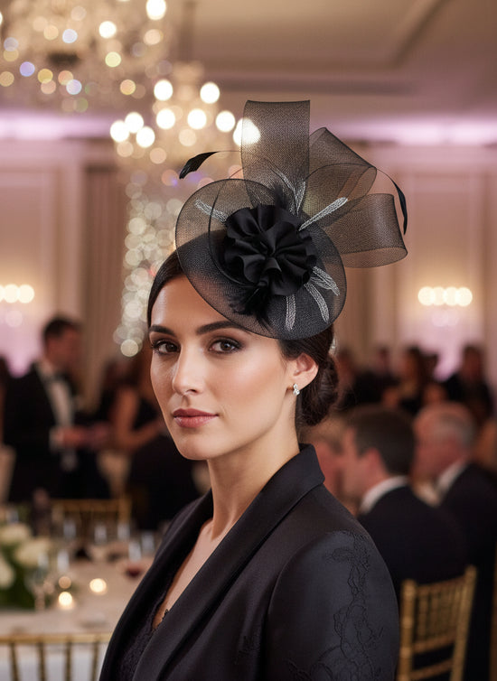 Gothic Fascinator on Concorde Beak Clip