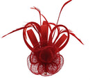 Fascinator on Clip & Brooch Pin