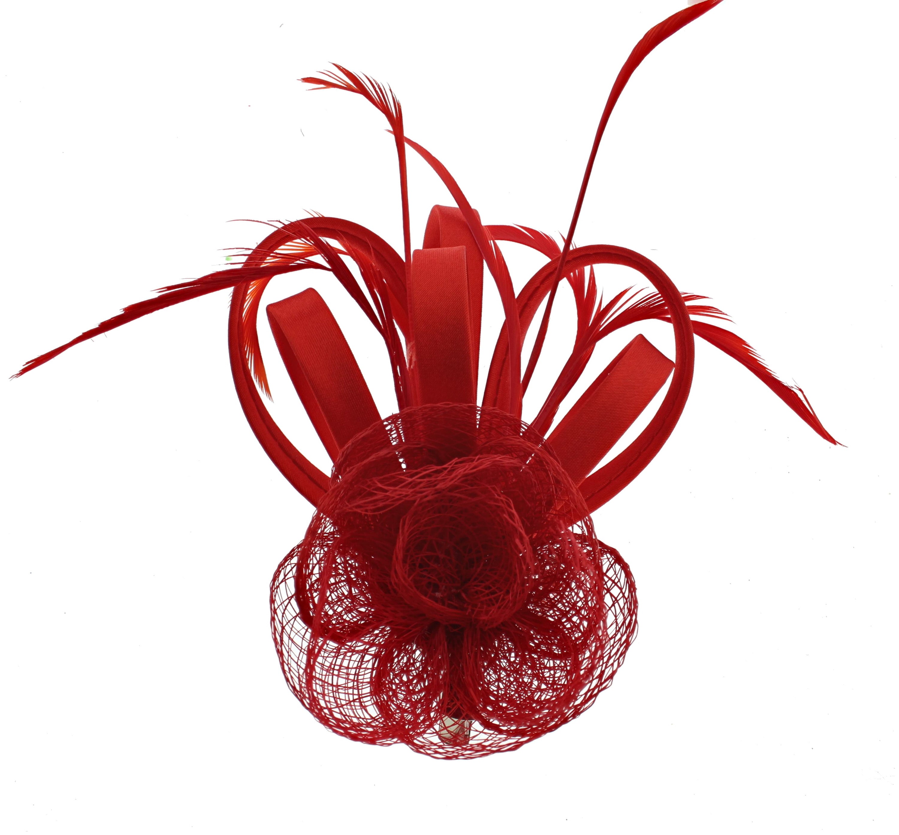 Fascinator on Clip & Brooch Pin