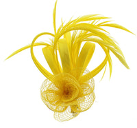 Fascinator on Clip & Brooch Pin