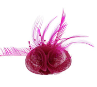 Fascinator on Clip & Brooch Pin