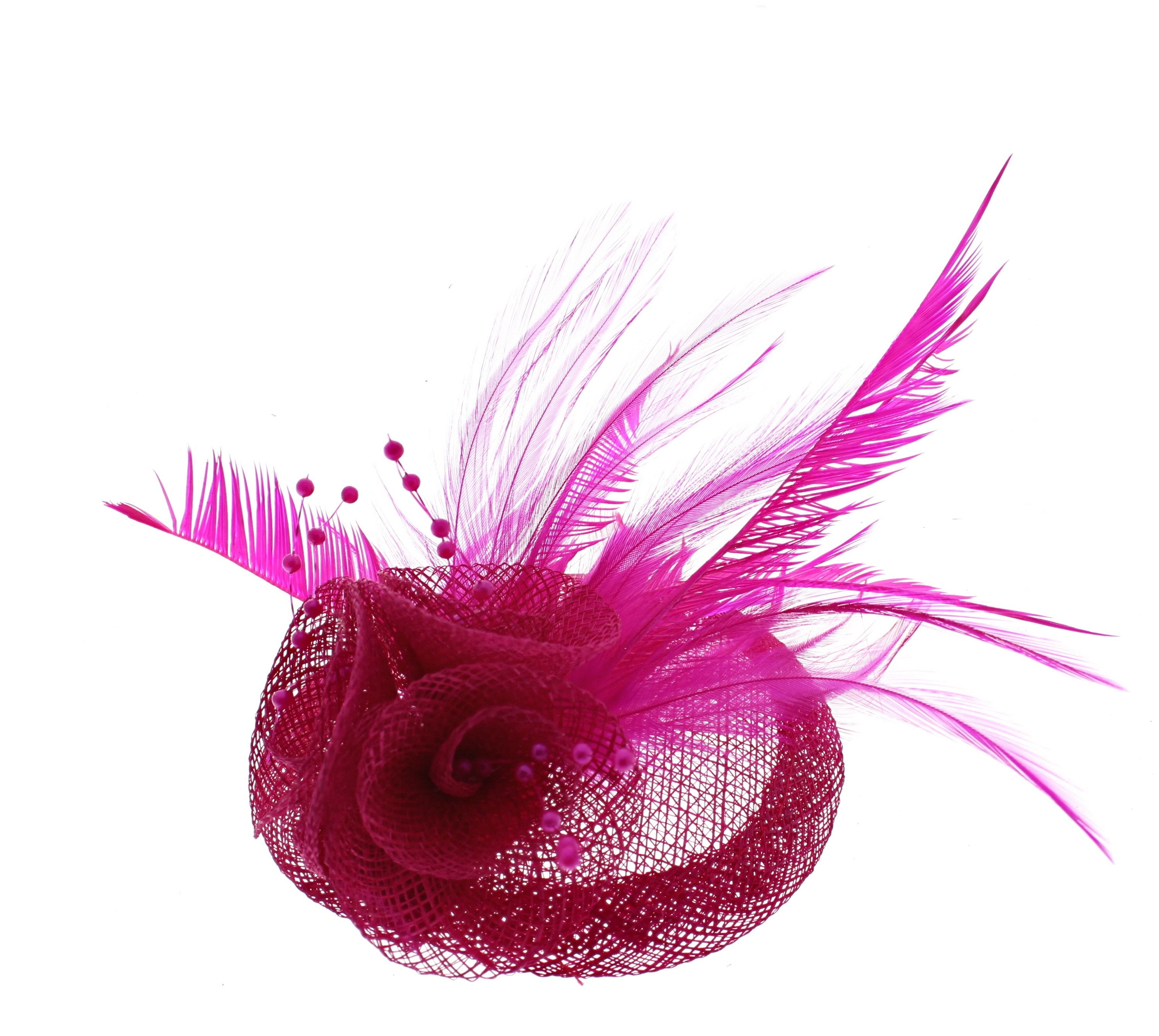 Fascinator on Clip & Brooch Pin