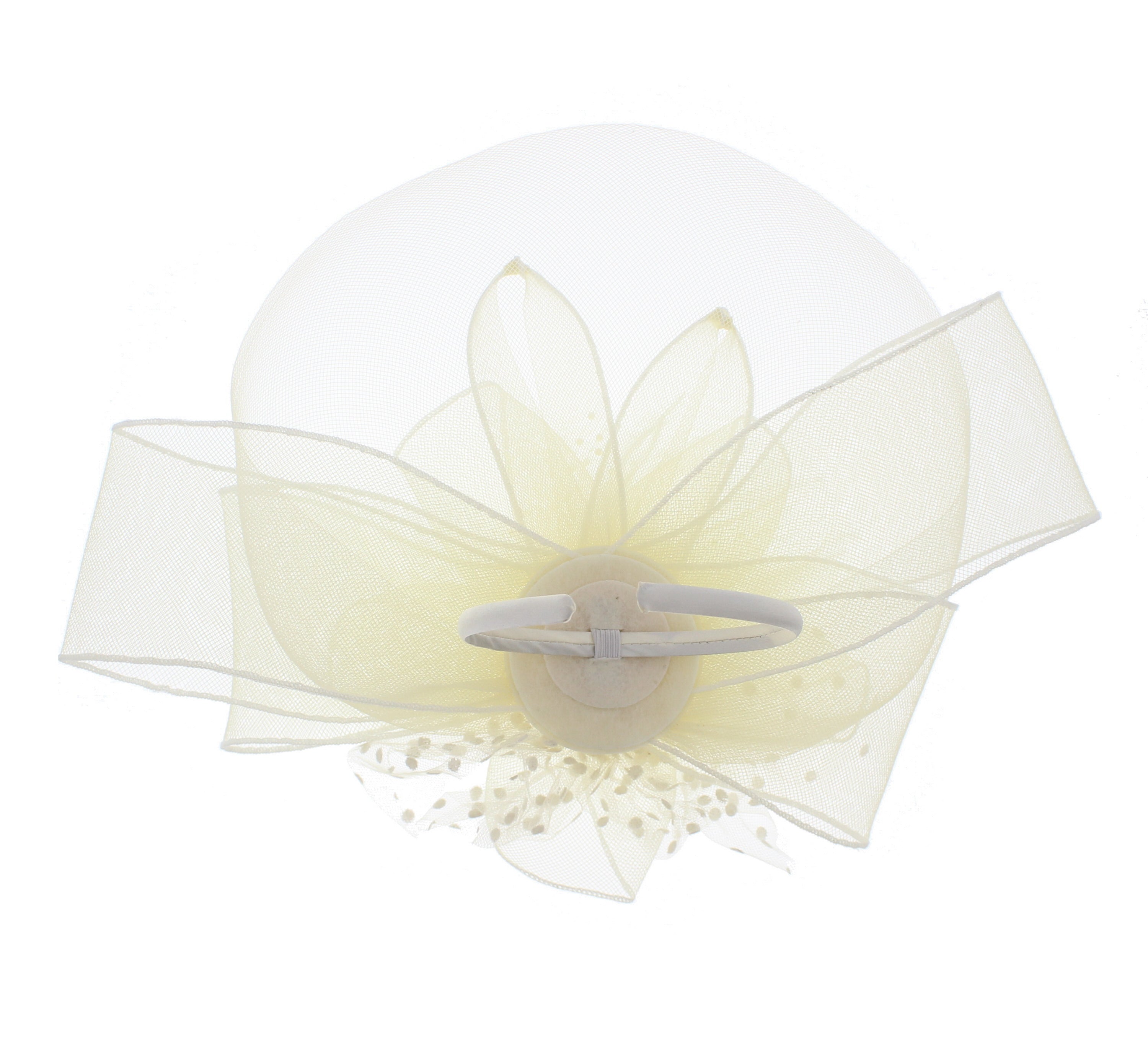 Fascinator on Concord Beak Clip or Aliceband