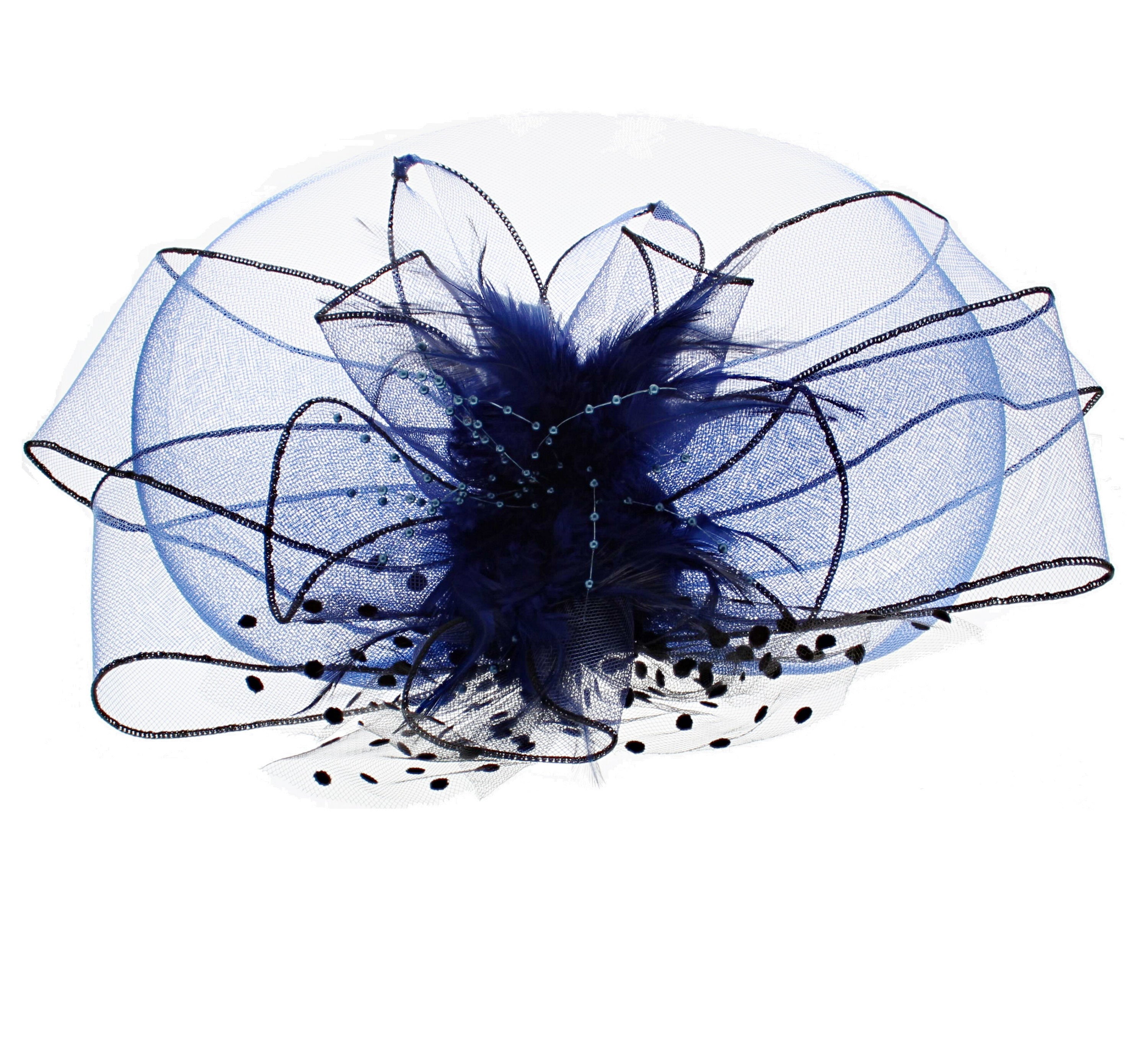 Fascinator on Concord Beak Clip or Aliceband