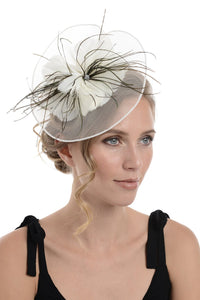 Fascinator on Concord Beak Clip or Aliceband