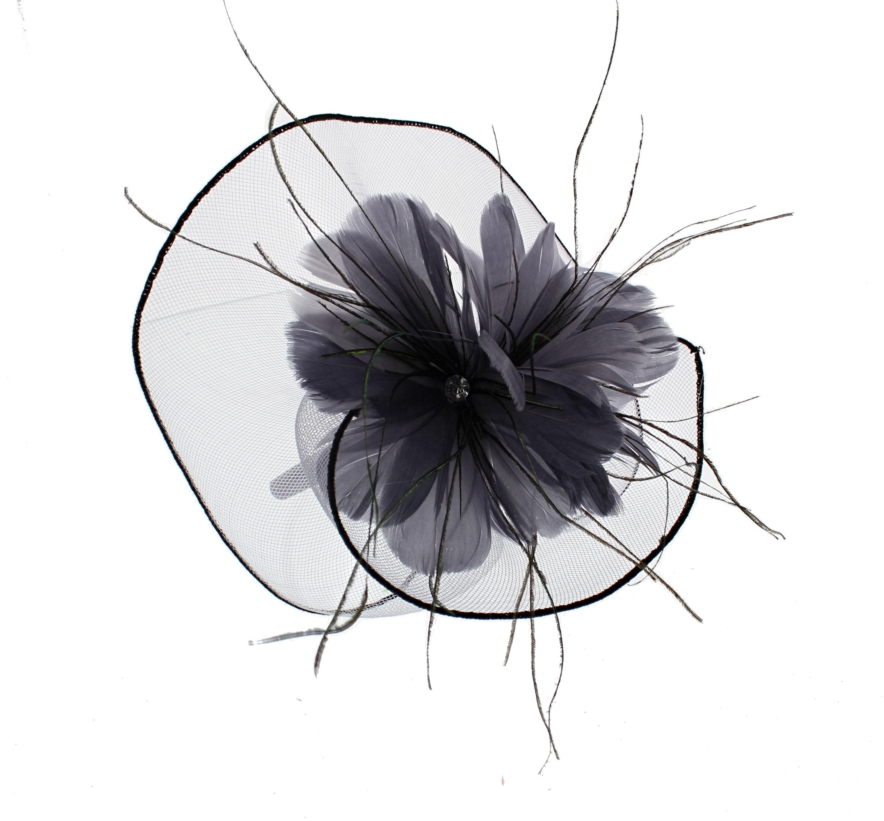 Fascinator on Concord Beak Clip or Aliceband