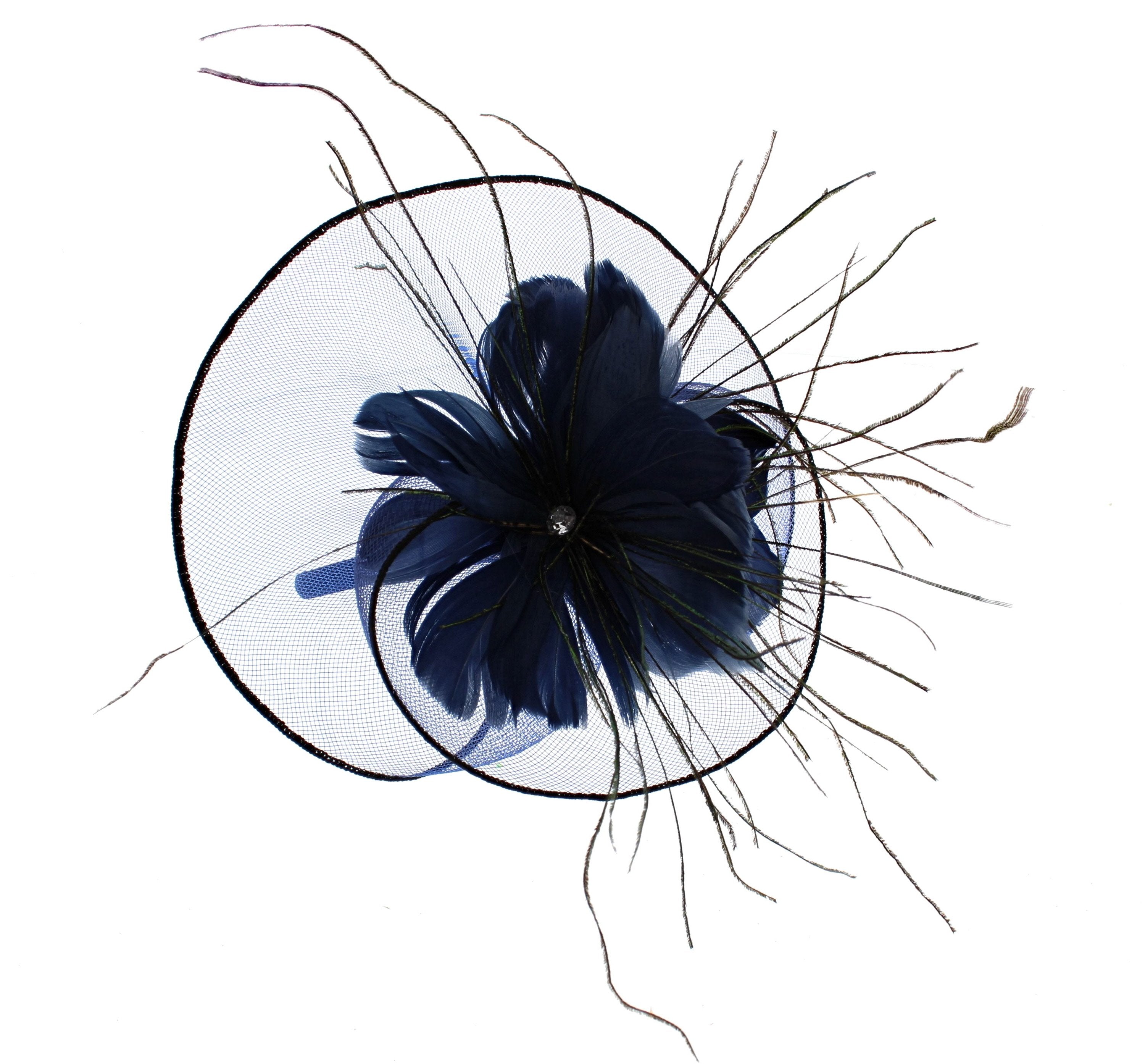 Fascinator on Concord Beak Clip or Aliceband