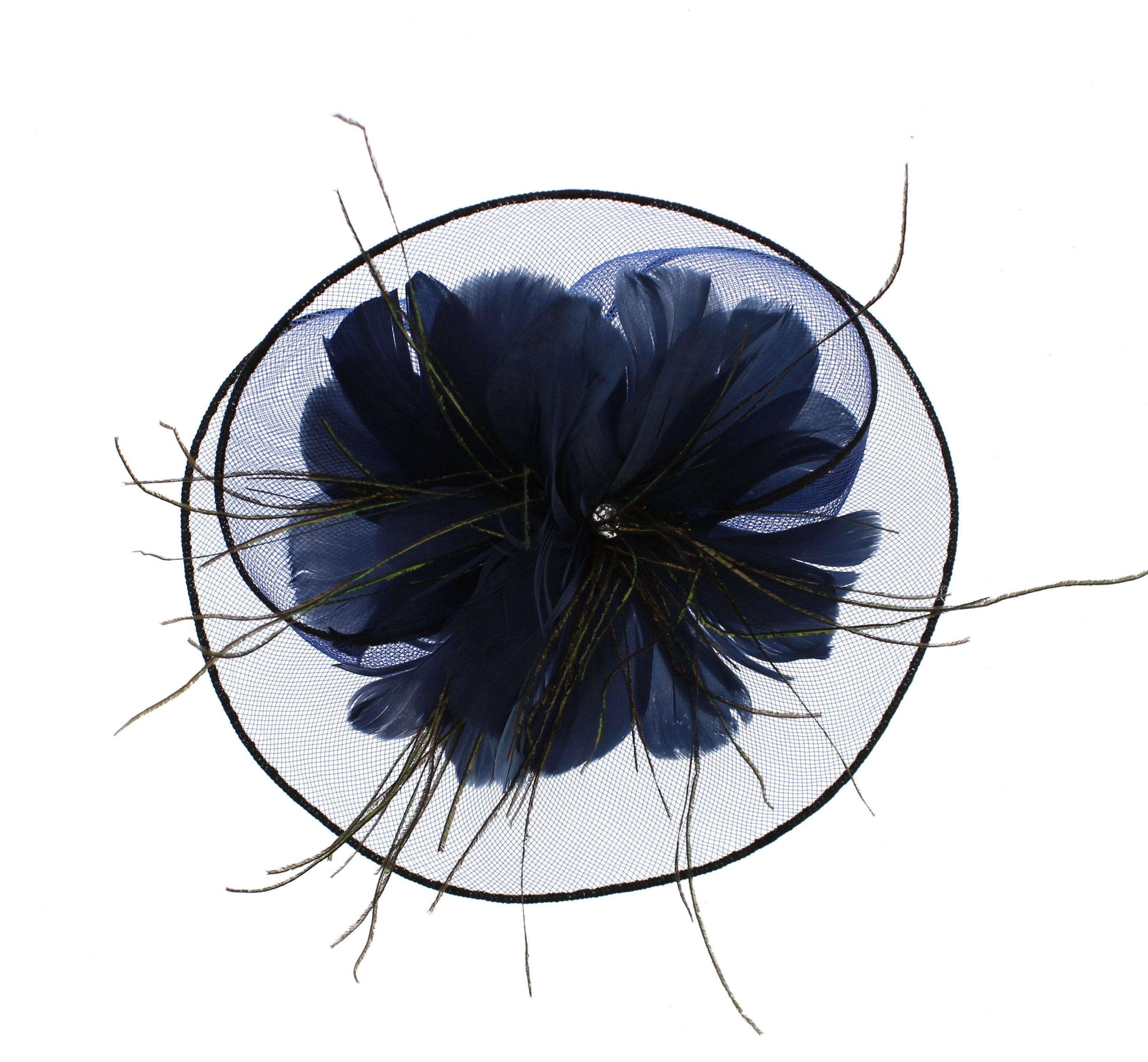 Fascinator on Concord Beak Clip or Aliceband