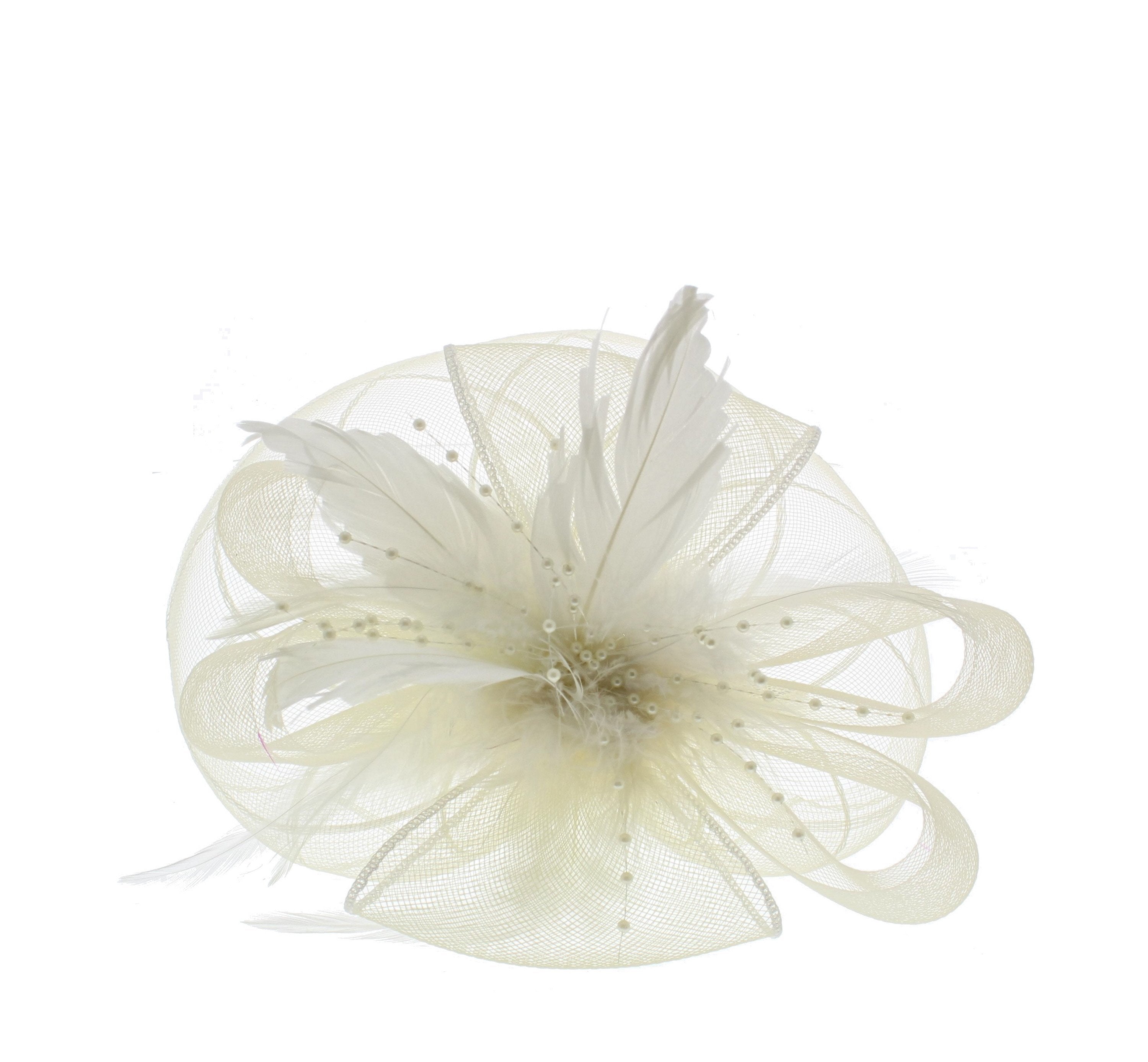 Fascinator on Concord Beak Clip or Aliceband