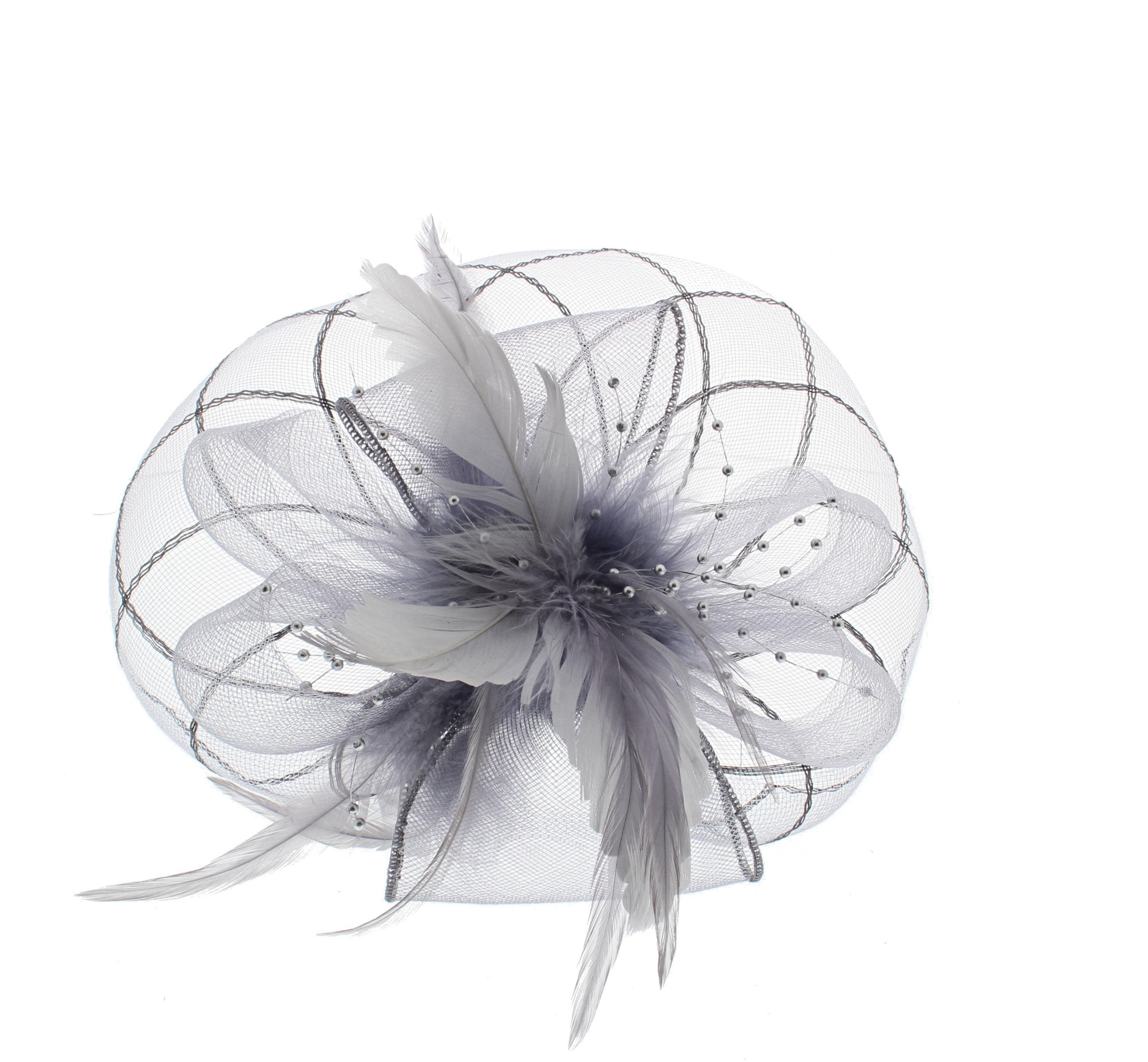 Fascinator on Concord Beak Clip or Aliceband