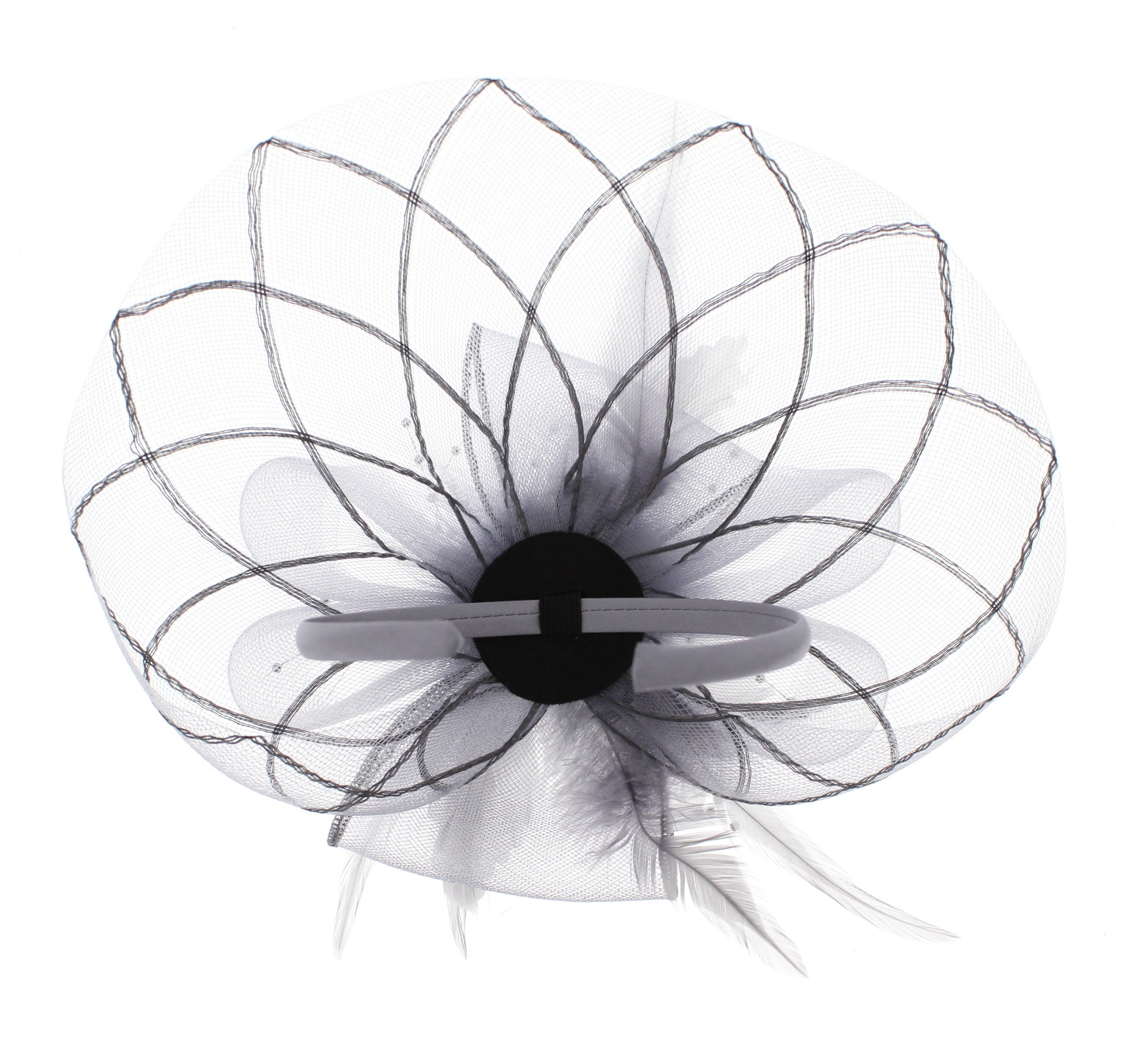 Fascinator on Concord Beak Clip or Aliceband