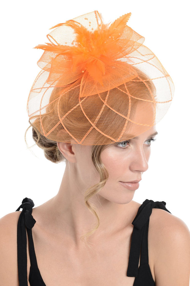Fascinator on Concord Beak Clip or Aliceband