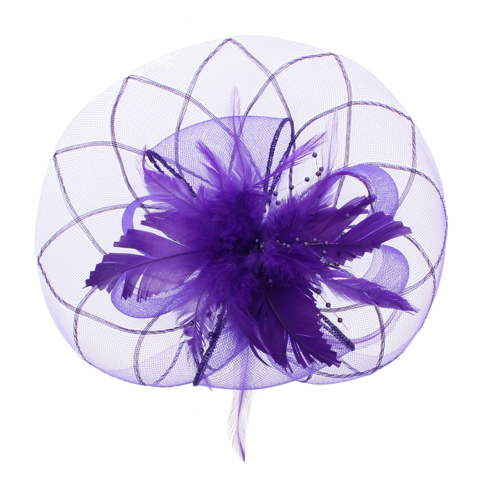 Fascinator on Concord Beak Clip or Aliceband