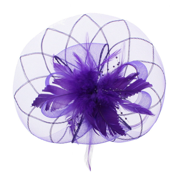 Fascinator on Concord Beak Clip or Aliceband