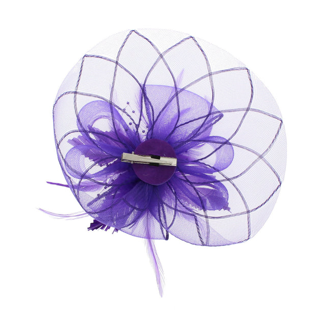 Fascinator on Concord Beak Clip or Aliceband