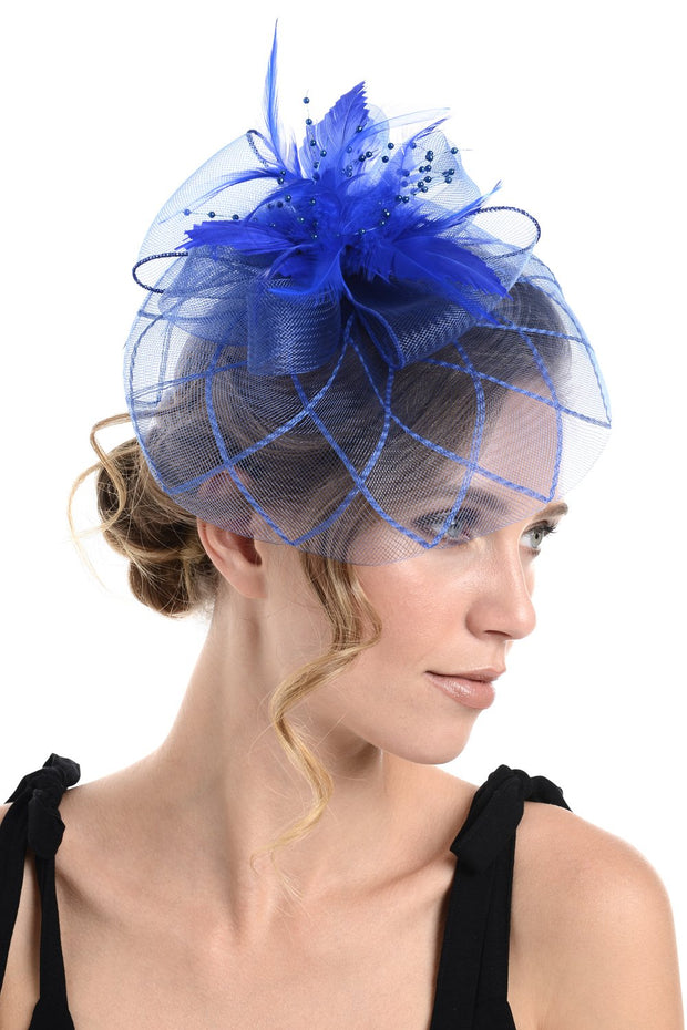 Fascinator on Concord Beak Clip or Aliceband